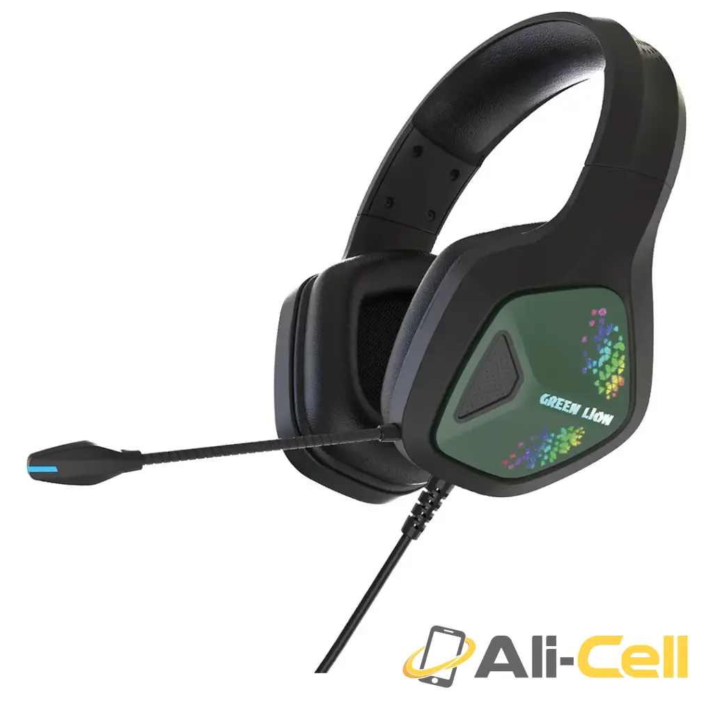 Green Lion Specter Gaming Headphone - Black