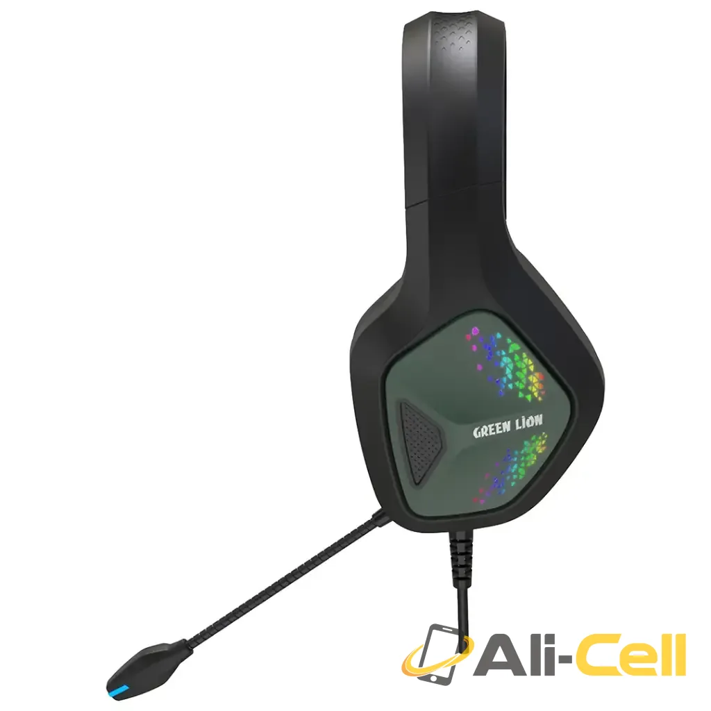 Green Lion Specter Gaming Headphone - Black — 3