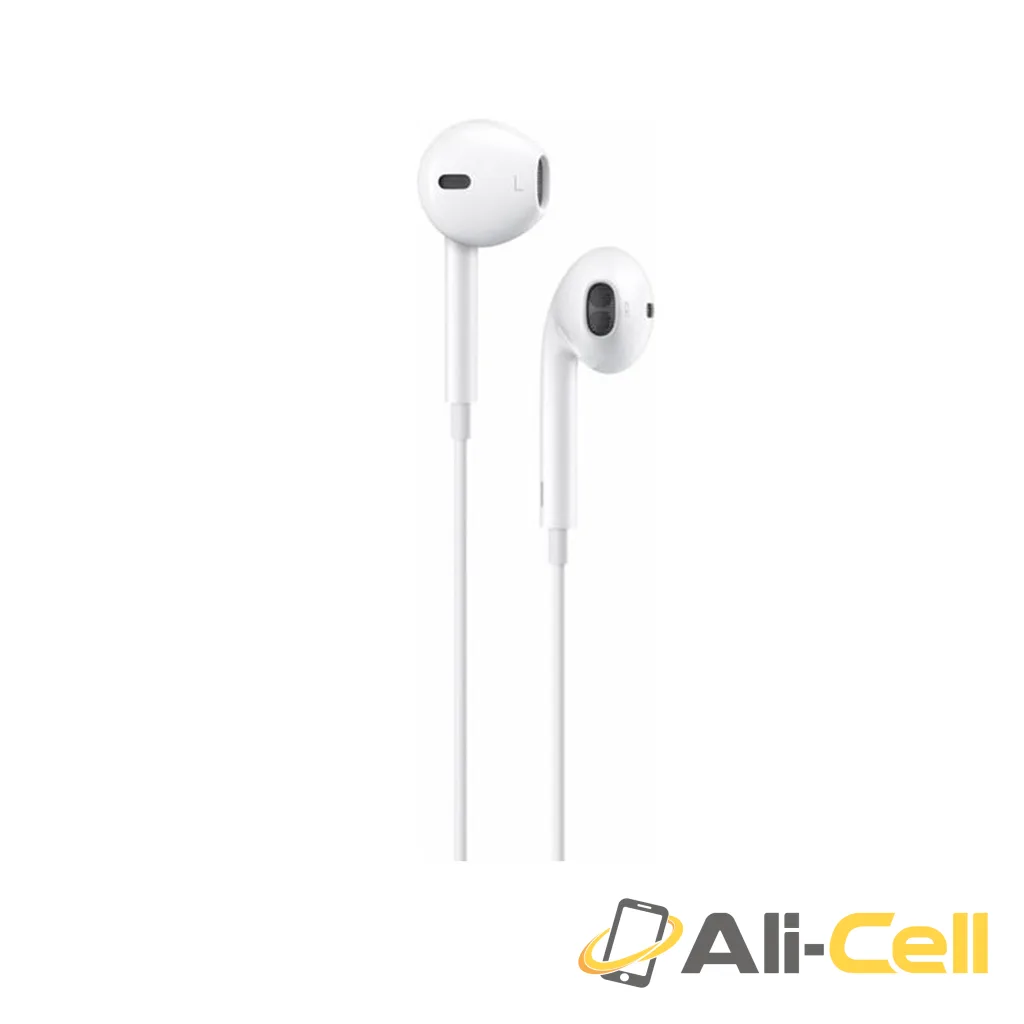 Green Lion Stereo Earphones with Lightning Connector - White — 2