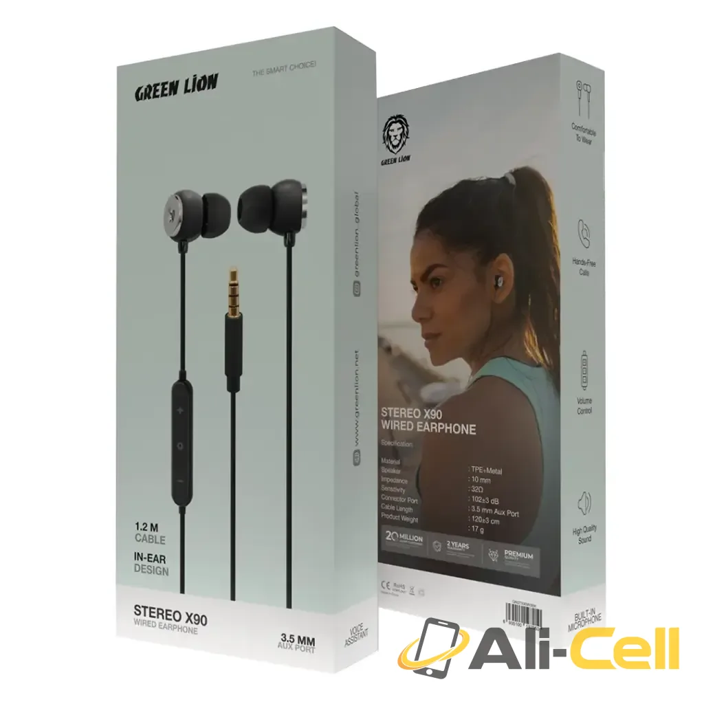 Green Lion Stereo X90 3.5 mm Wired Earphone — 2