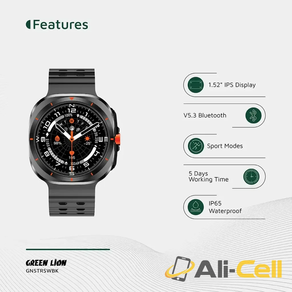 Green Lion Strive Smart Watch — 3