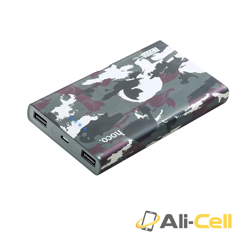 Power bank «B12C Camouflage pattern» 13000 mAh dual USB output — 4