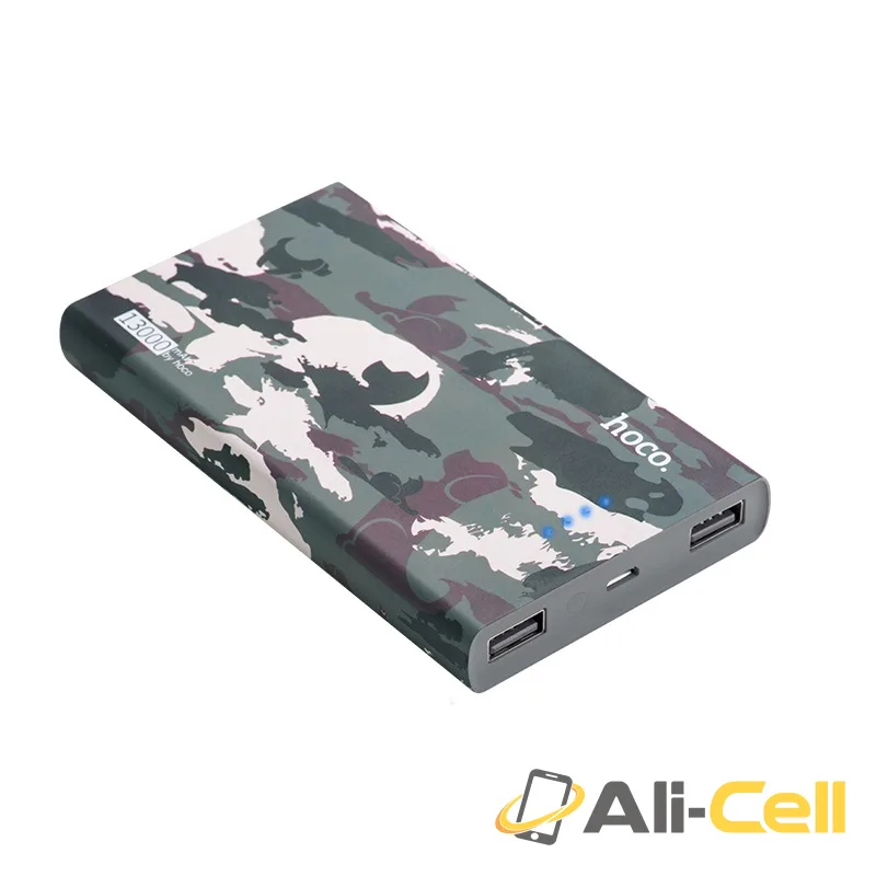 Power bank «B12C Camouflage pattern» 13000 mAh dual USB output — 5