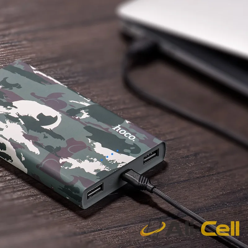 Power bank «B12C Camouflage pattern» 13000 mAh dual USB output — 6