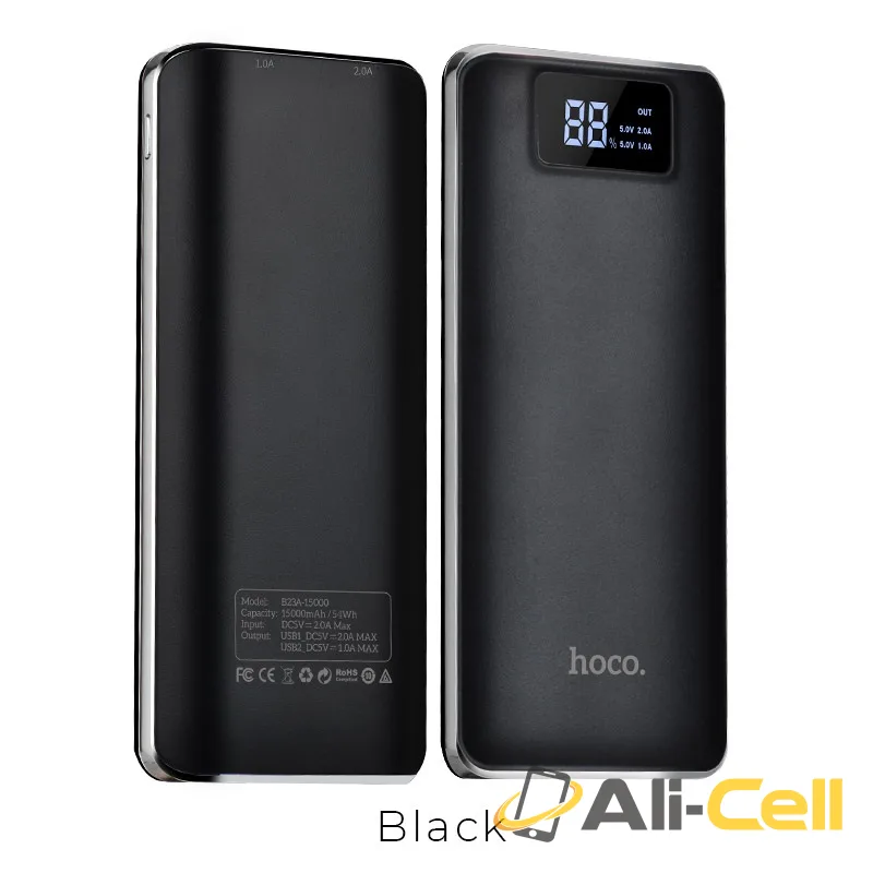 Power bank «B23A Flowed» 15000 mAh dual USB output