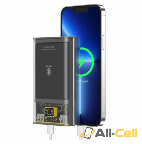 Green Lion Super Fast Transparent Power Bank 20000mAh Green Lion