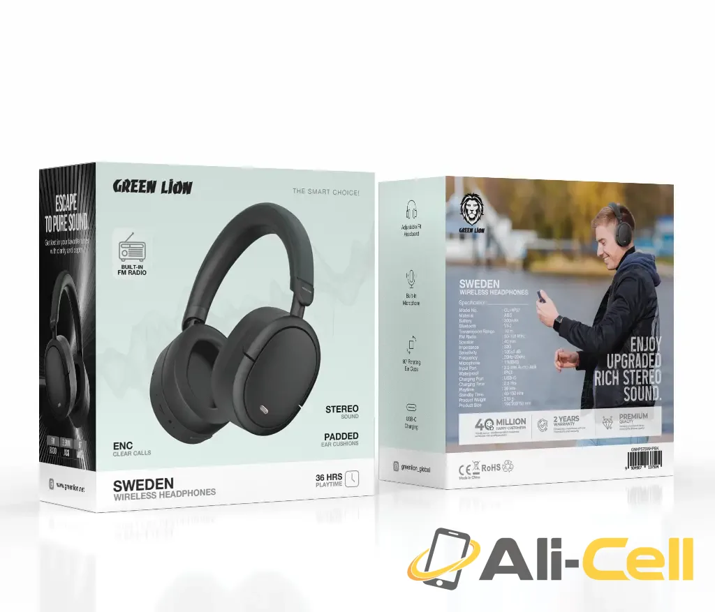 Green Lion Sweden Wireless Headphones — 3