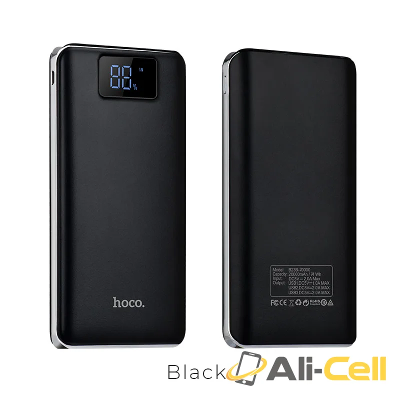 Power bank «B23B Flowed» 20000 mAh triple USB output