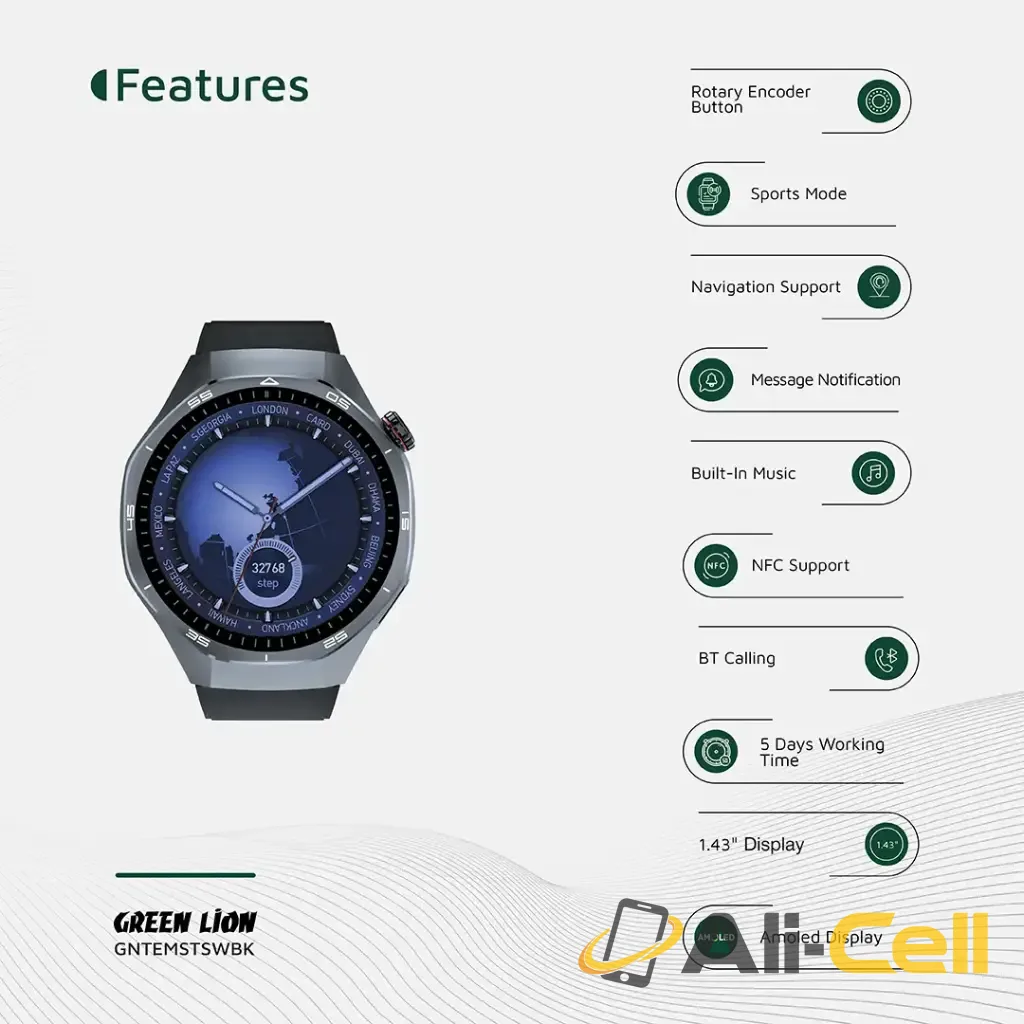 Green Lion Tech Master Smart Watch — 3