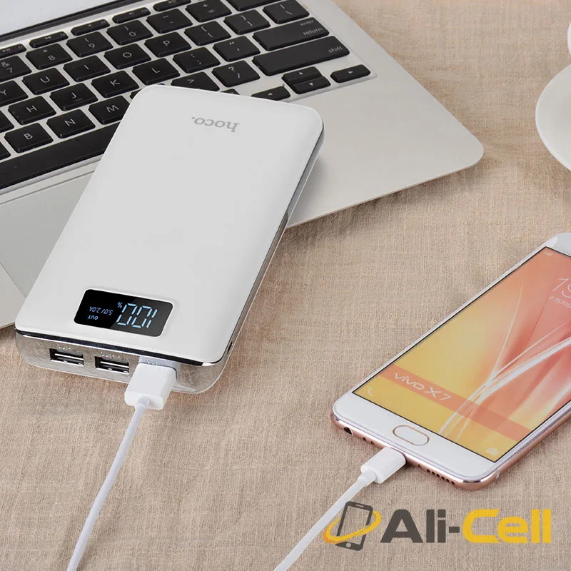 Power bank «B23B Flowed» 20000 mAh triple USB output — 7