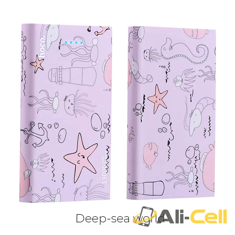 Power bank «B12D Ocean pattern» 13000 mAh dual USB output