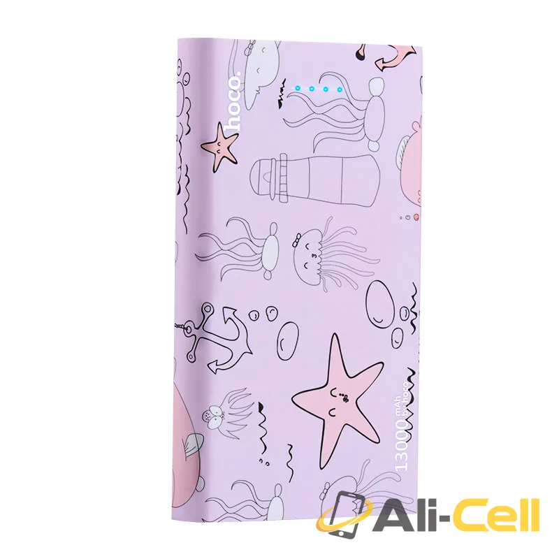 Power bank «B12D Ocean pattern» 13000 mAh dual USB output — 2