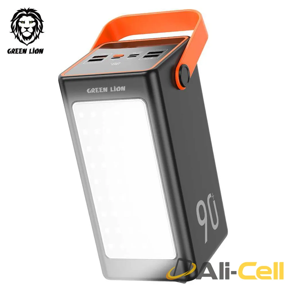 Green Lion Thunder 90 Power Bank 90000mAh PD 20W QC3.0 22.5W - Black — 3