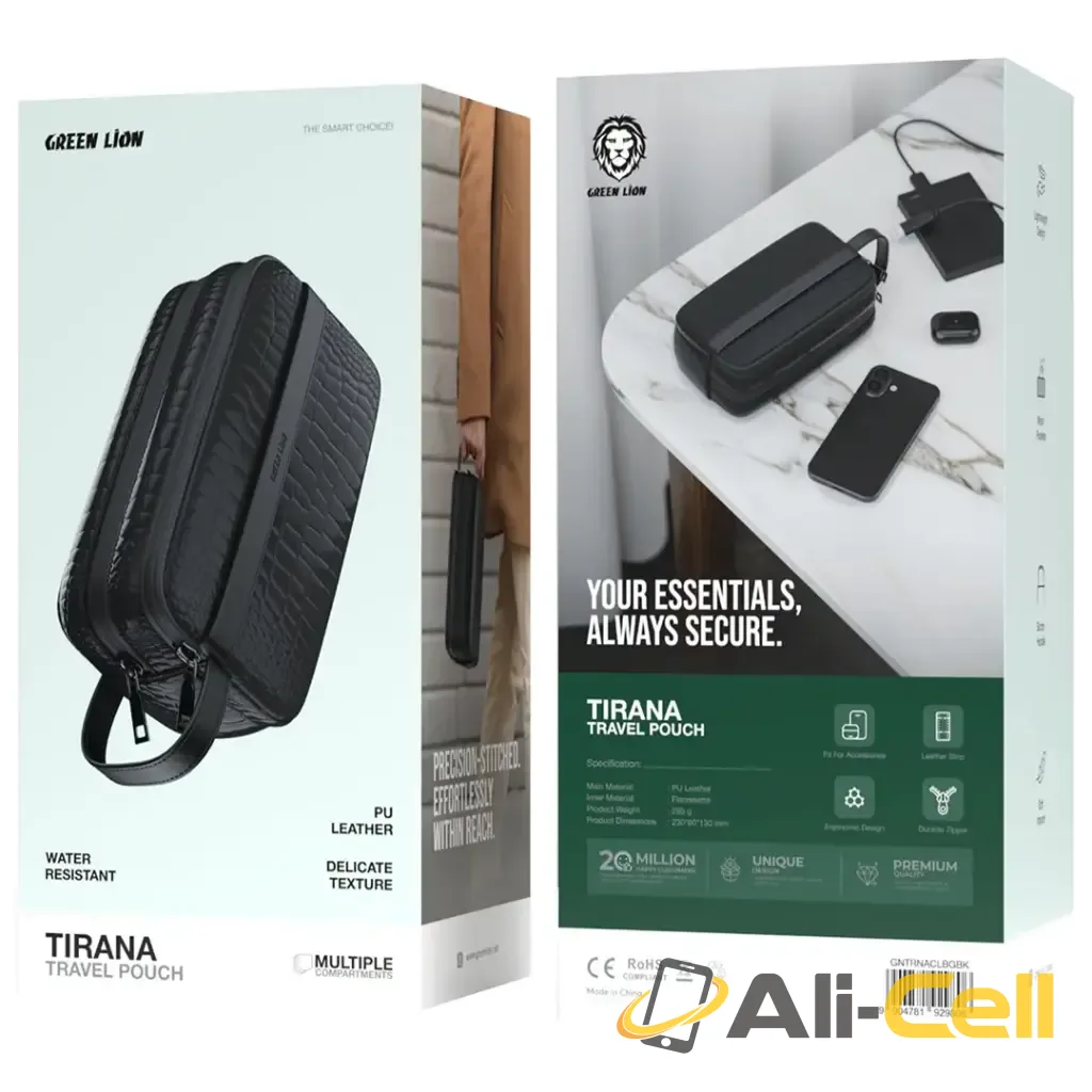Green Lion Tirana Travel Pouch — 2