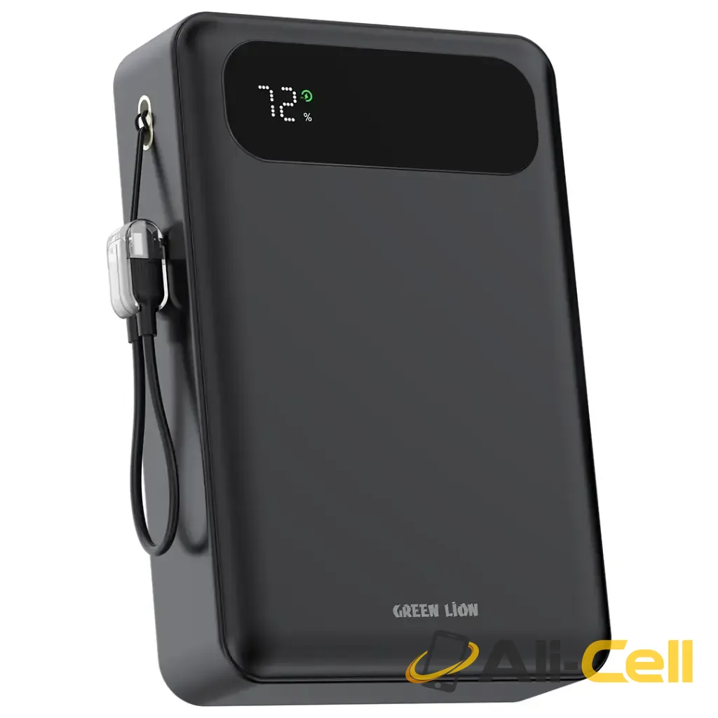 Green Lion Toledo 20000mAh Power Bank PD 20W - Black