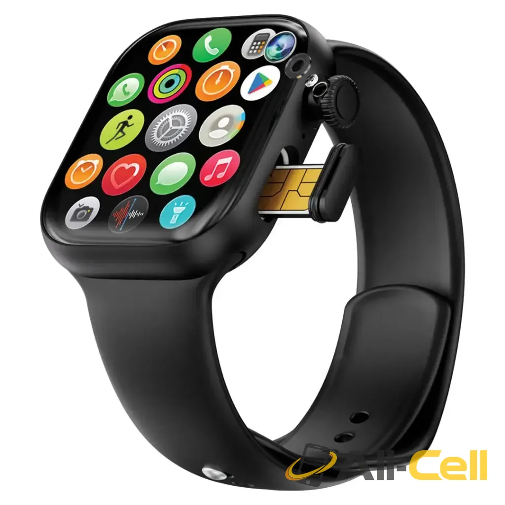Green Lion Timex 4G 2.07" Smart Watch - Black