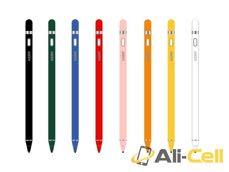 Green Lion Touch Screen Stylus Pen with 100mAh, 1.45mm Soft Fine Tip