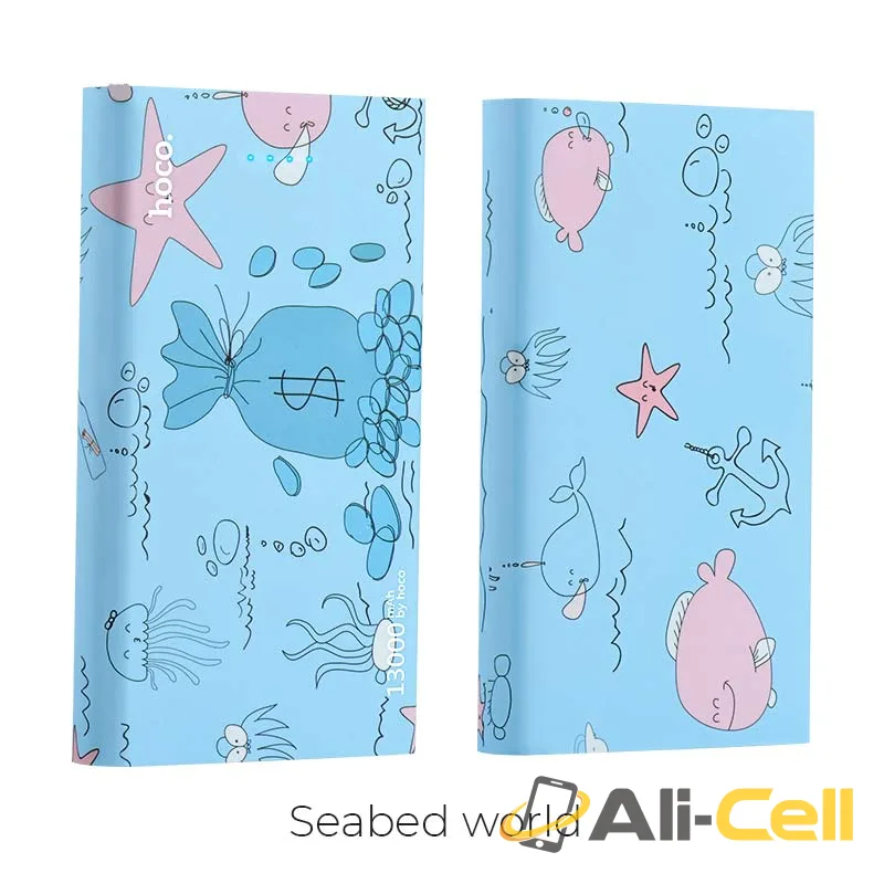Power bank «B12D Ocean pattern» 13000 mAh dual USB output