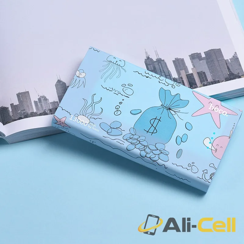 Power bank «B12D Ocean pattern» 13000 mAh dual USB output — 7