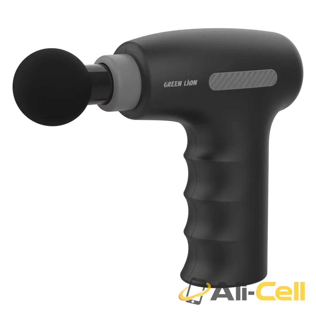 Green Lion Trainer T1 Handheld Massage Gun - Black