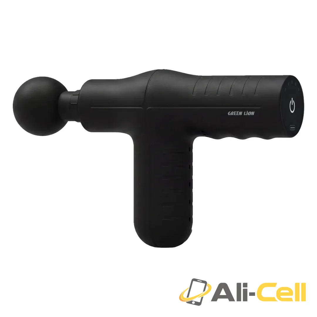 Green Lion Trainer T3 Handheld Massage Gun - Black