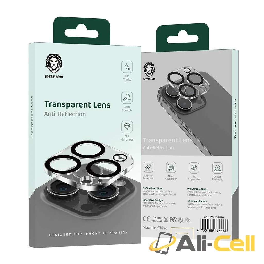 Green Lion Transparent Lens iPhone15 Pro / ProMax - Transparent — 2