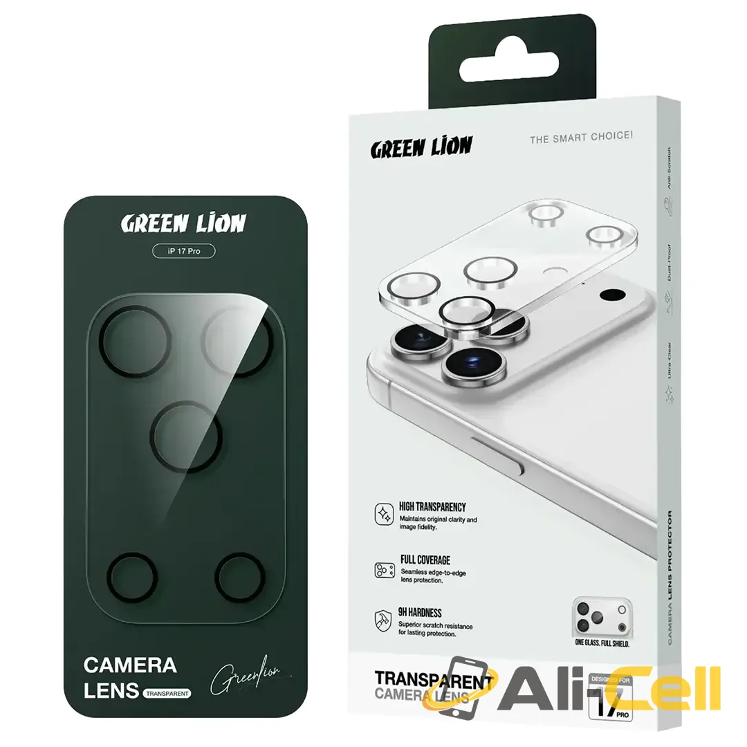 Green Lion Transparent Camera Lens Protector for iPhone 17 Pro/Pro Max - Transparent — 3