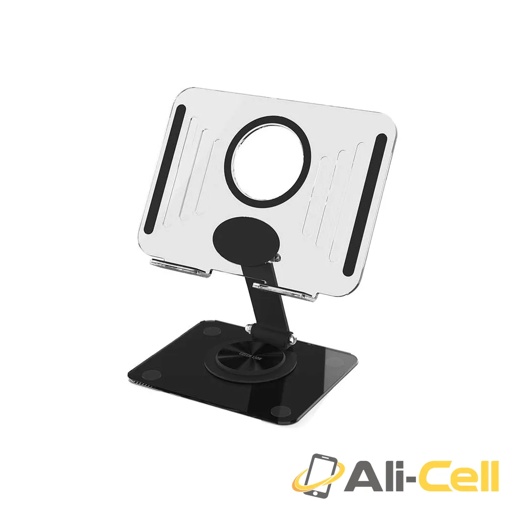 Green Lion Transparent Tablet Stand - Black