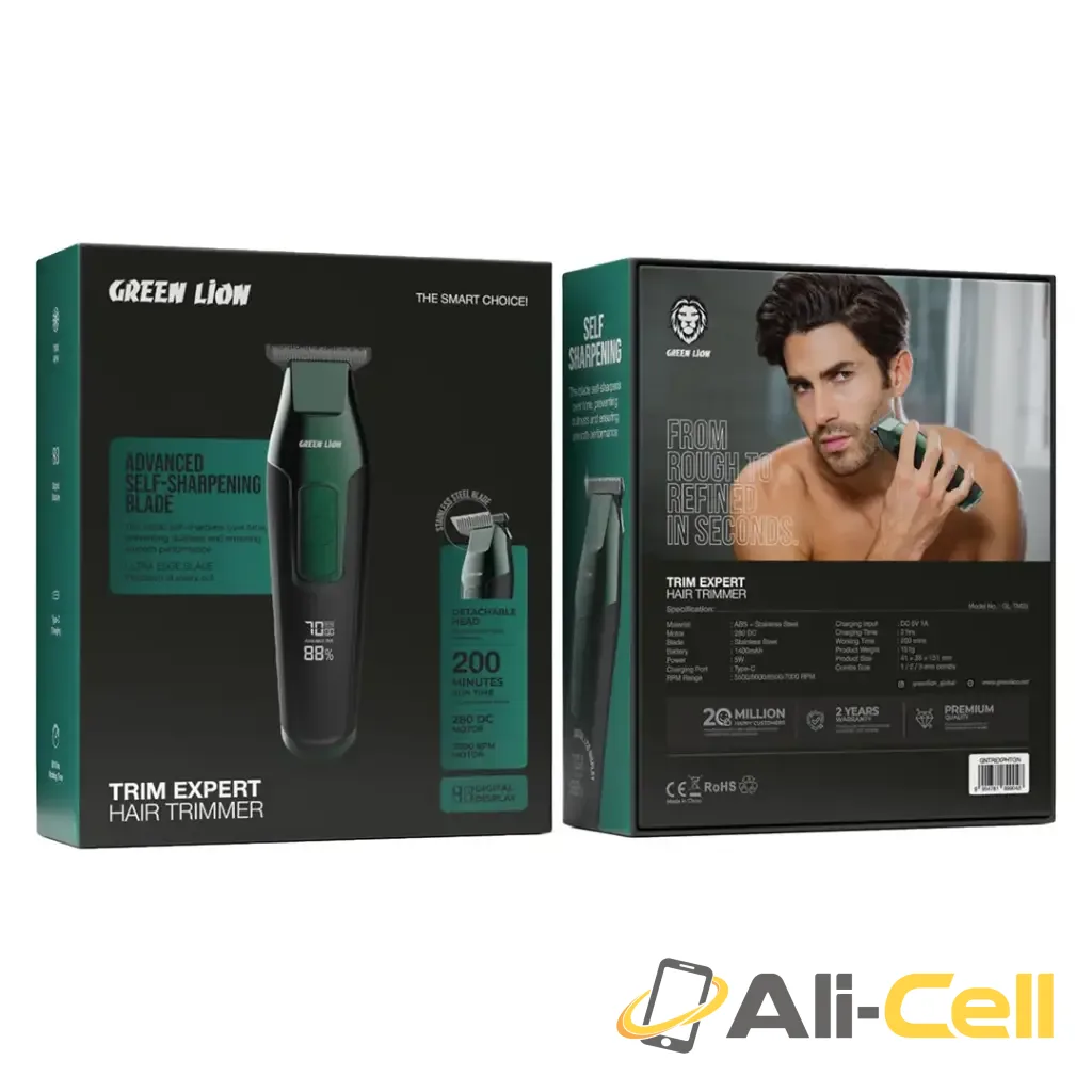 Green Lion Trim Expert Hair Trimmer - Green — 2