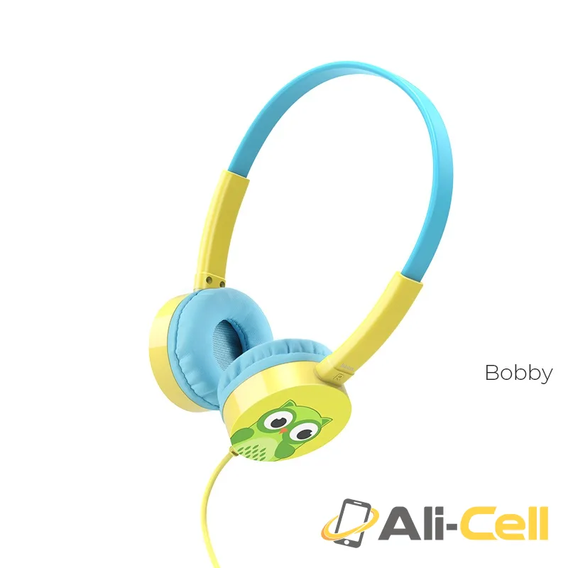 Wired headphones “W15 Exceptional sound” with mic adjustable head beam