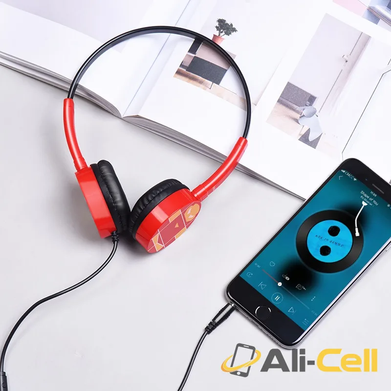 Wired headphones “W15 Exceptional sound” with mic adjustable head beam — 6
