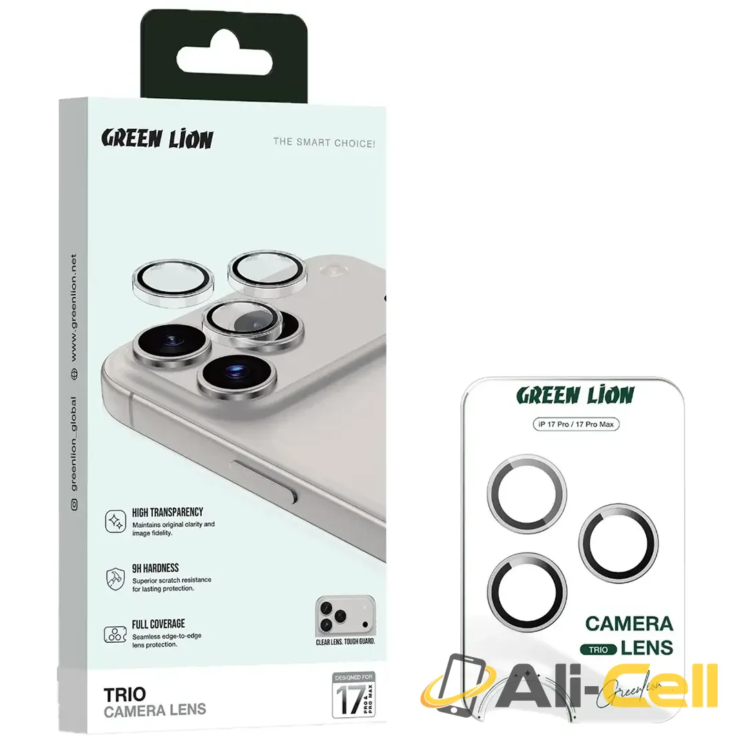 Green Lion Trio Camera Lens Protector for iPhone 17 Pro/Pro Max - Clear — 2