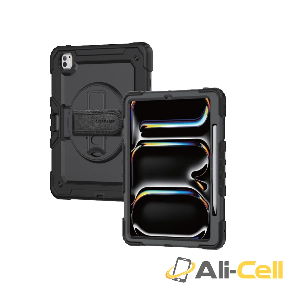 Green Lion Trioshield iPad Case - Black