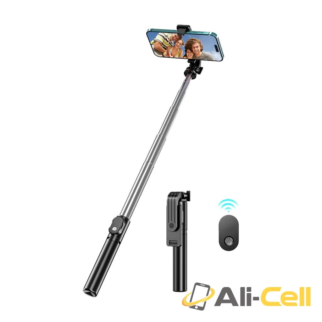 Green Lion Tripod Selfie Stick - Black — 2